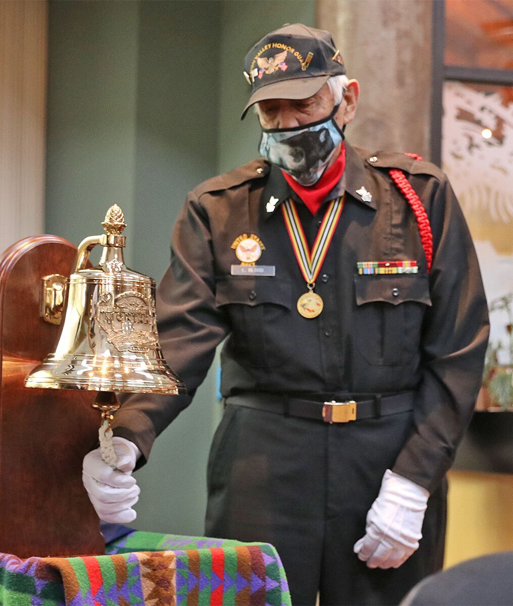 Retired U.S. Navy Veteran Louie Blood